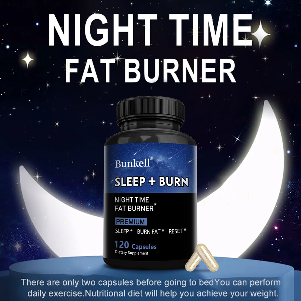 Night Time Fat Burner Weight Loss Faster Appetite Suppressant Slimming Capsules
