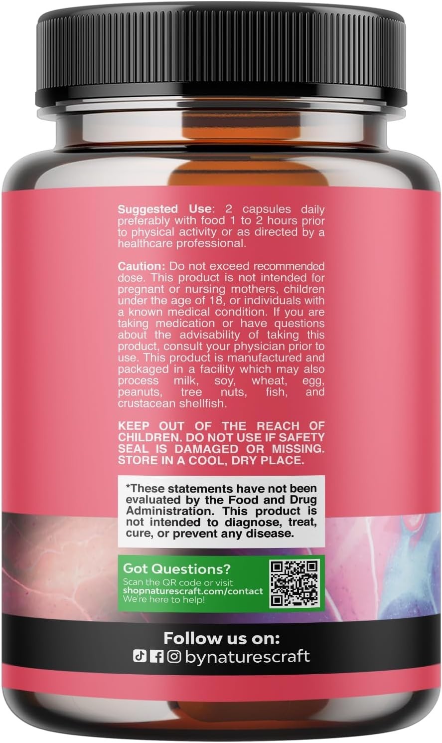 Natures Craft G-Curve Butt and Breast Enhancement Pills – Herbal Enhancer 60ct