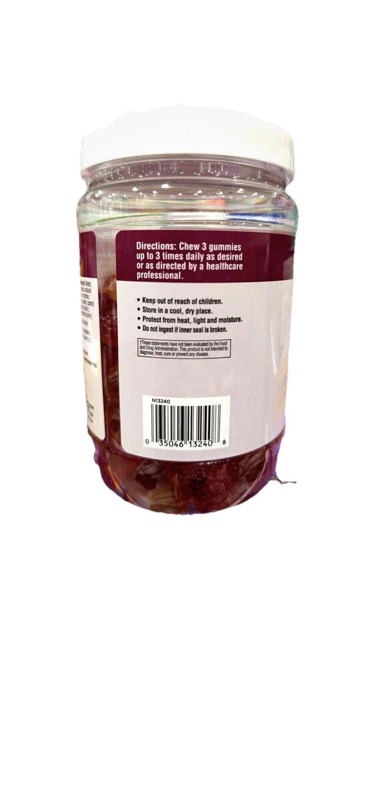 Country Farms Fiber Gummies Prebiotic Fiber Mixed Fruit Digest Support 240