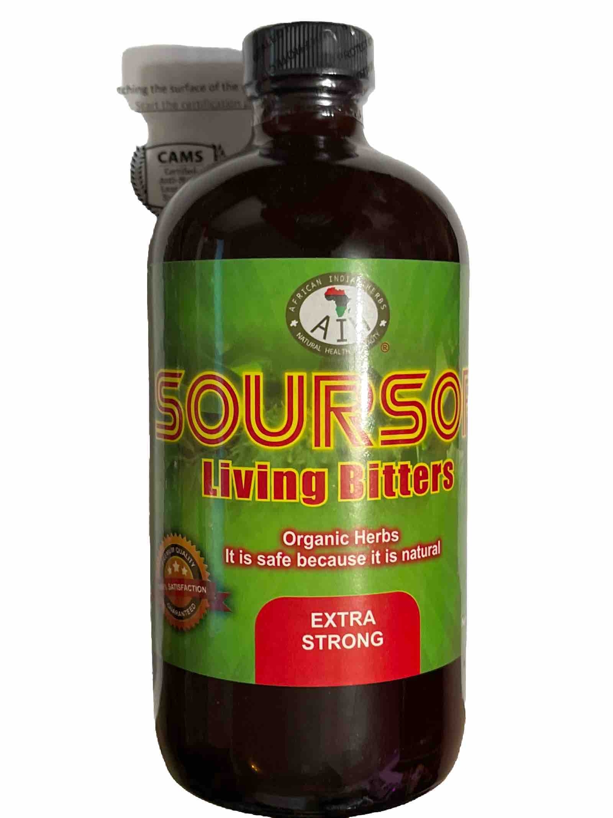 All New AIH Soursop Living Bitters – 16 oz. Extra Strong and Organic