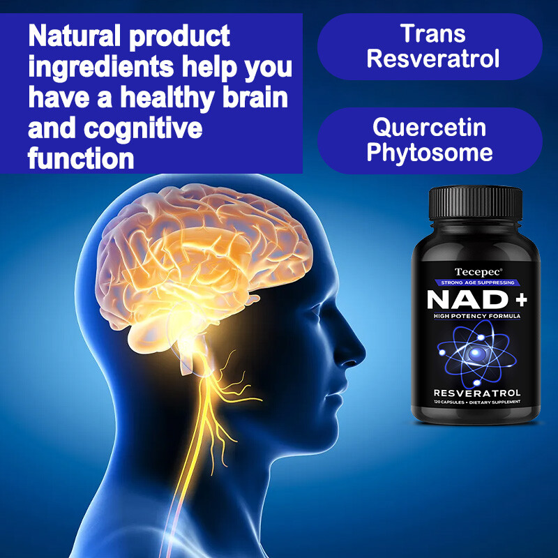 NAD+ High Potency Supplement Cardiovascular Support,Balance Energy Levels