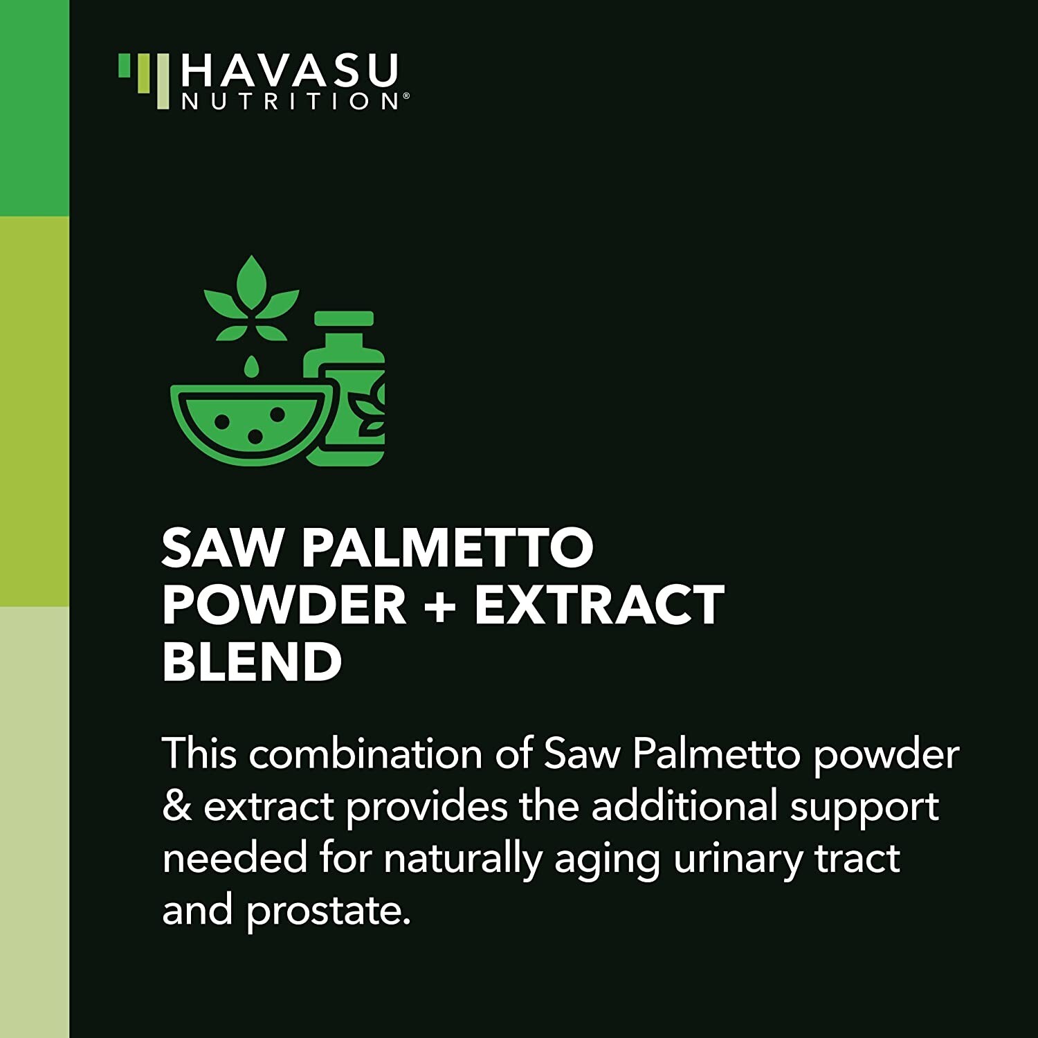 Havasu Nutrition Extra Strength Saw Palmetto – Prostate, Urinary & Hair Support