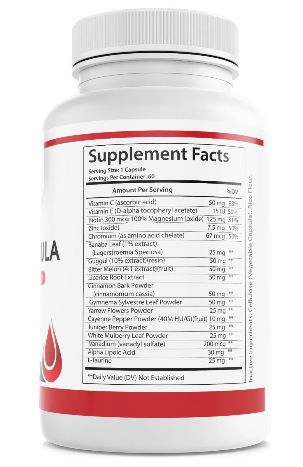 Blood Boost Formula Blood Flow Accelerator Nature’s Boost Supplement 60 Capsules
