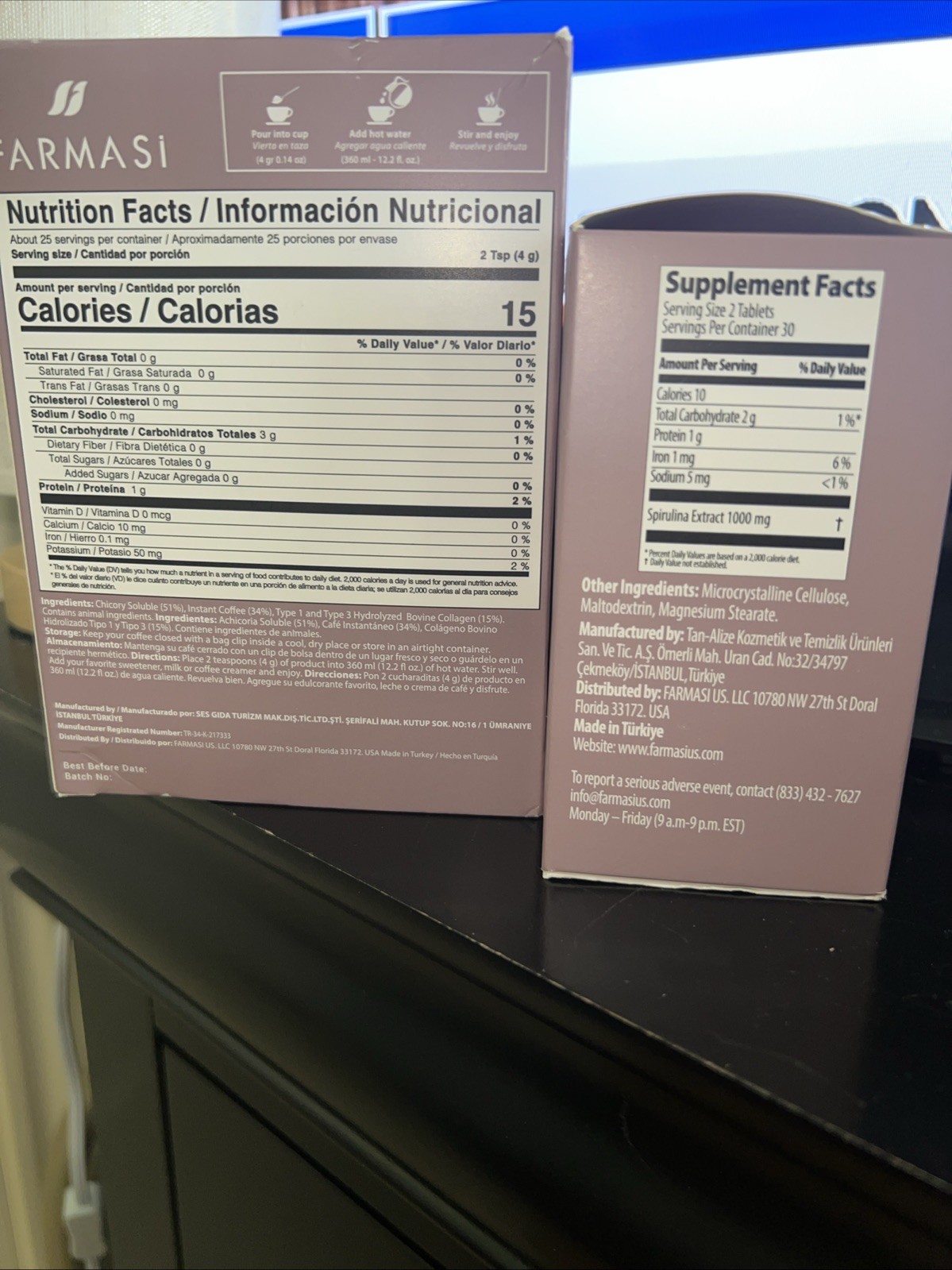 One Spirulina Tablets One Delish Chicory Collagen Blend Coffee