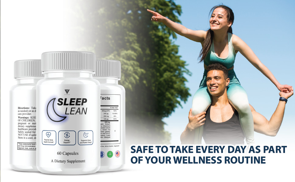 (5 Pack) Sleep Lean Capsules Sleep Lean Wellness Supplement Pills (300 Capsules)