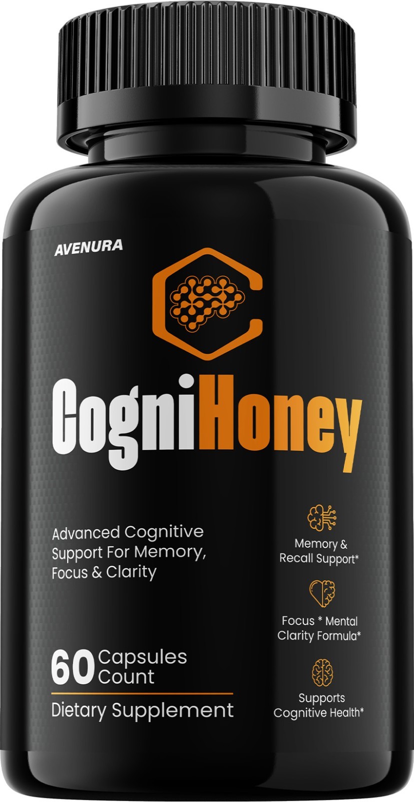 (1 Pack) CogniHoney Capsules – Cogni Honey Advanced Formula Brain Health Support