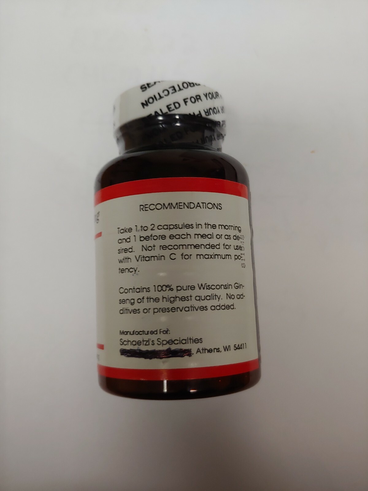 American Ginseng Capsules