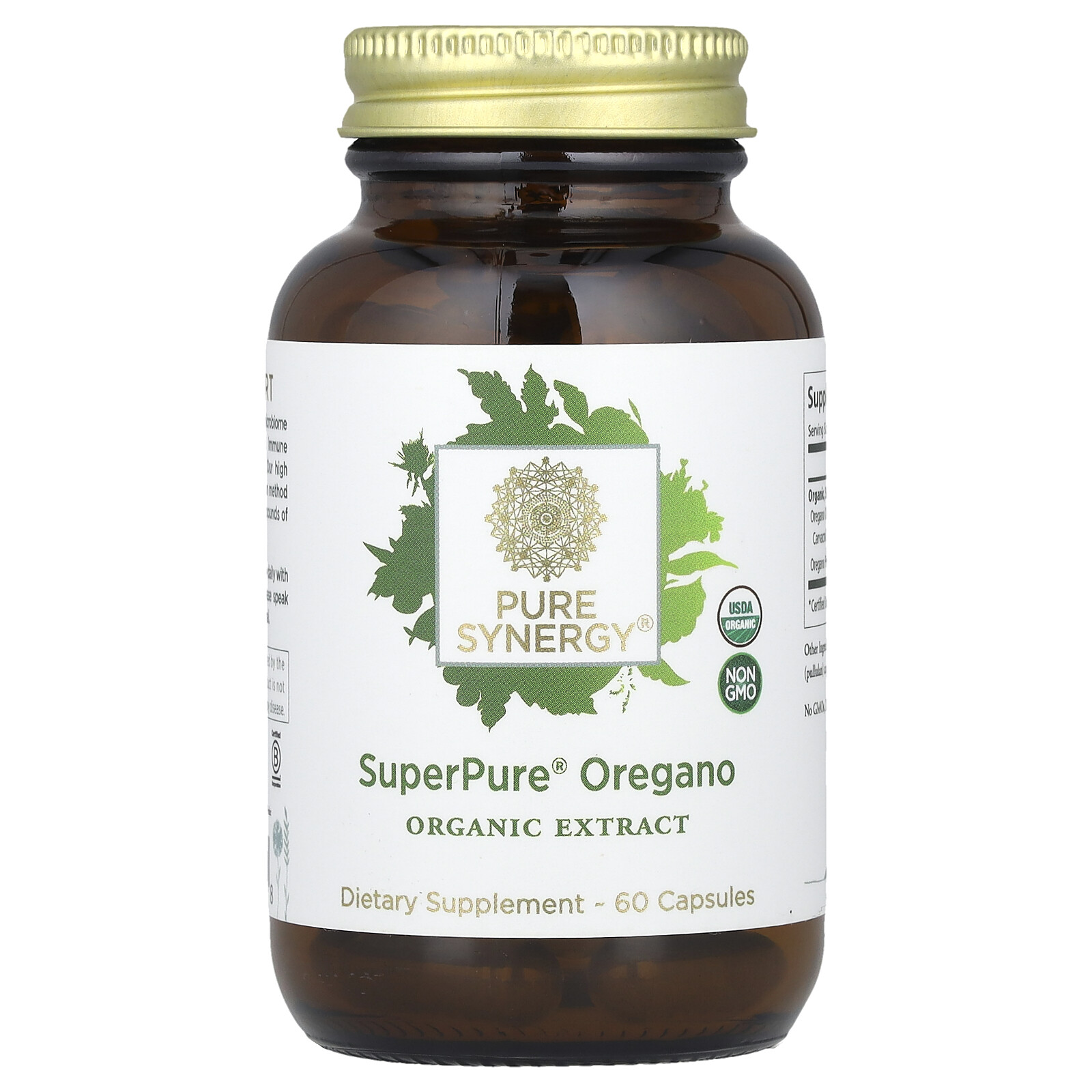 SuperPure® Oregano, 60 Capsules