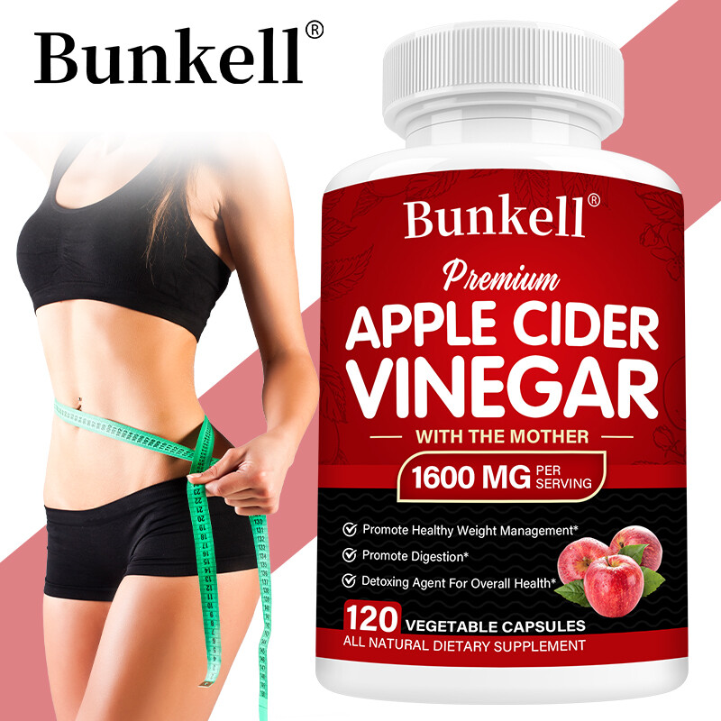 Apple Cider Vinegar Capsules – Detoxification, Weight Loss and Fat Reduction