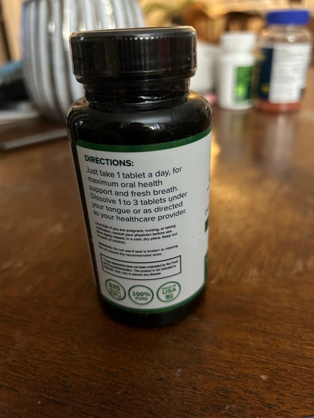 Unisex BestBreath Oral-Probiotic Skincare One Size Green White