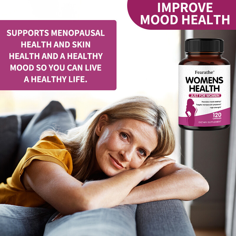 Herbal Menopause Supplement for Womens Health – Hormone Balance Caps