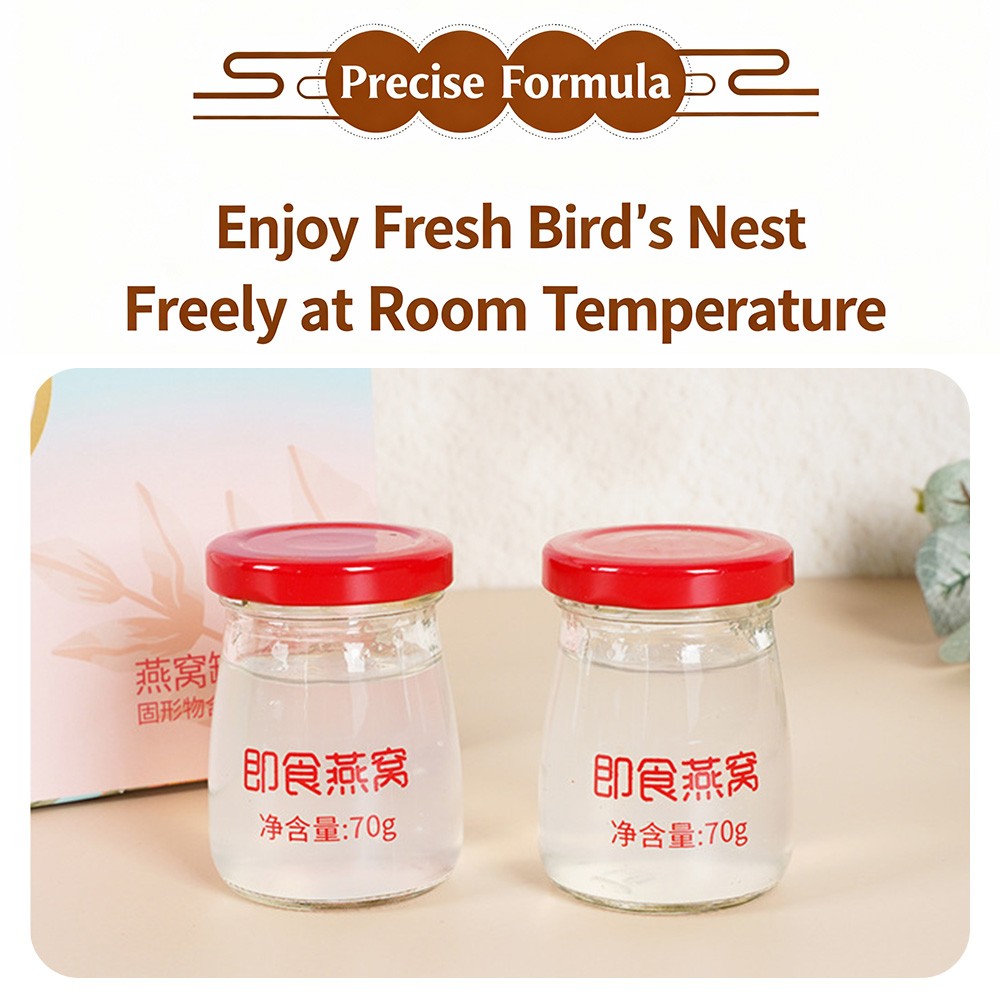 Premium ready-to-eat bird’s nest, no additives, natural nutrition
