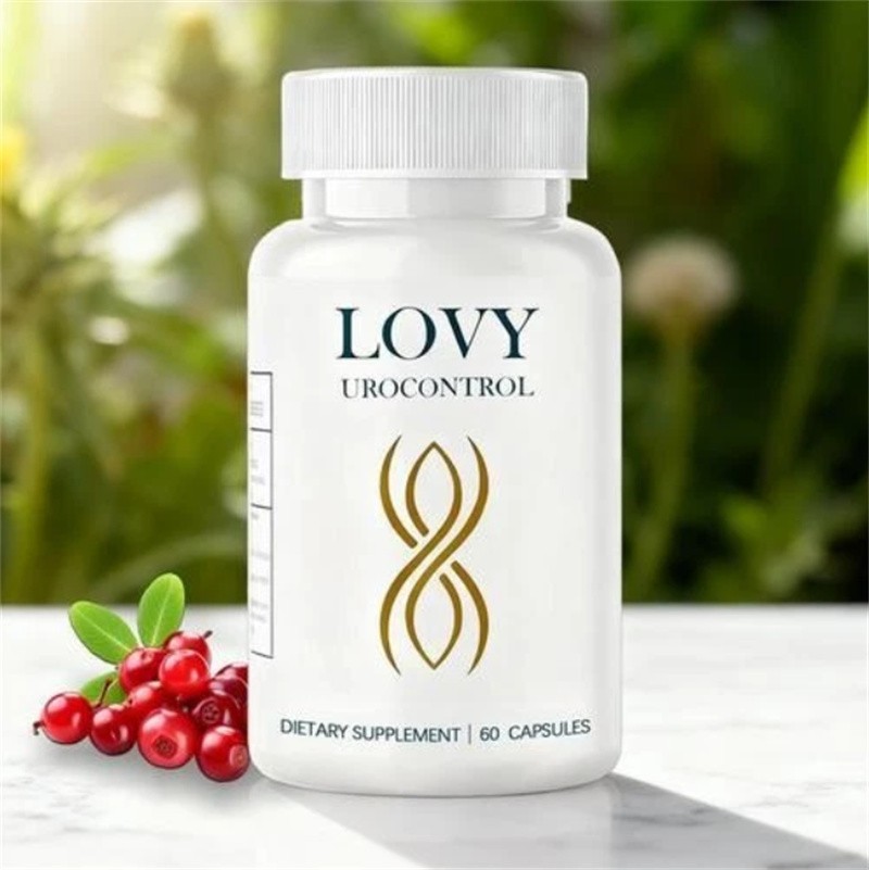 2X Lovy Urocontrol Capsules, Bladder Health Supplement, Maximum Strength Formula