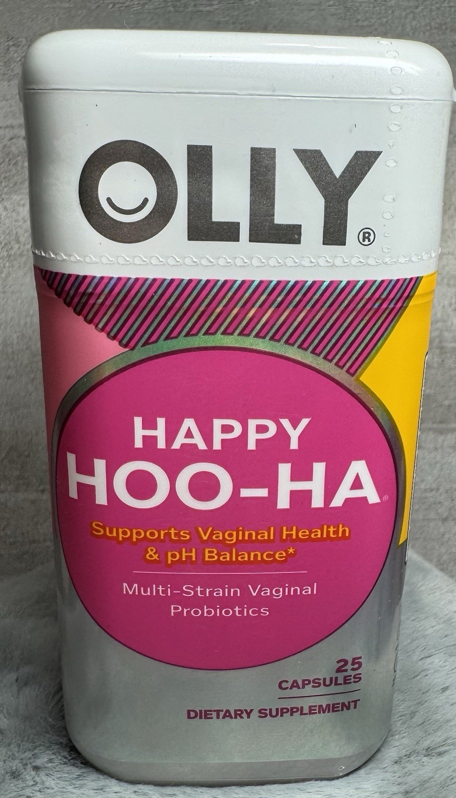 Olly Happy Hoo-Ha Multi-Strain Vaginal Probiotics 25 Capsules Exp 12/2026