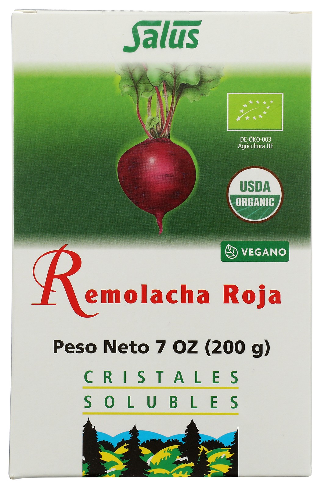 Red Beet Soluble Crystals By Salus 7 Oz 1 Pack
