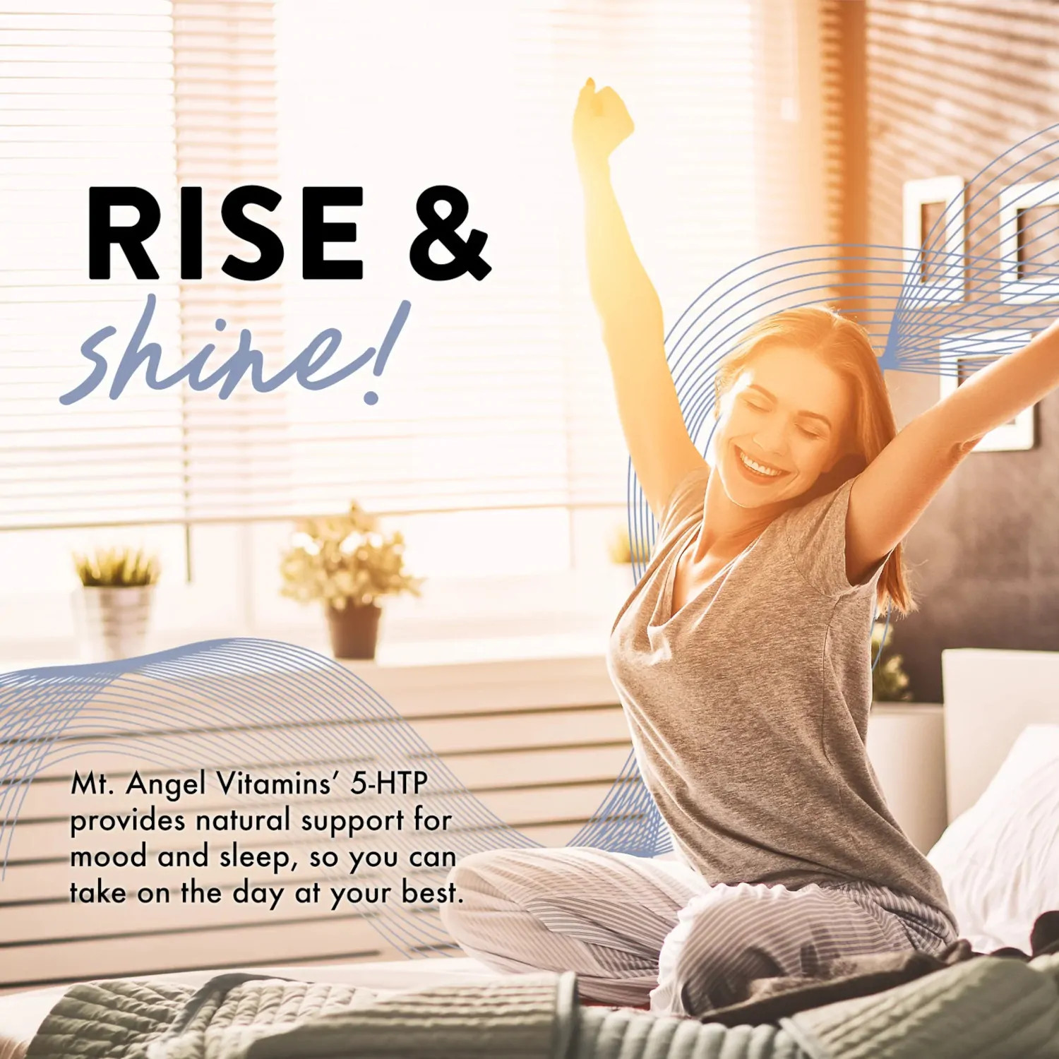 Mt. Angel Vitamins 5-HTP 100mg,Mood,Relaxation&Sleep Support,60VegCaps