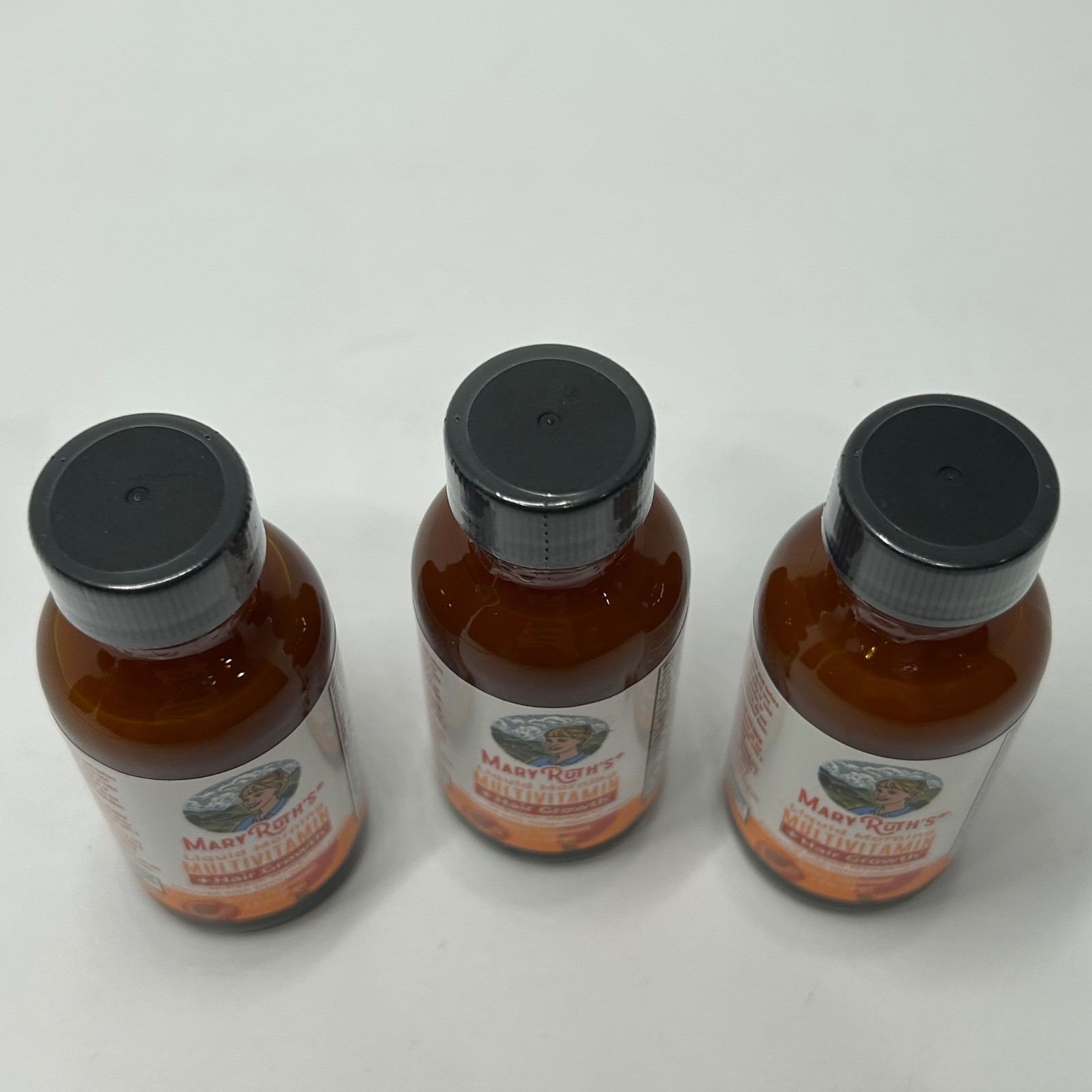 MaryRuth’s Liquid Morning Multivitamin Hair Growth Peach Mango 1oz 3 Pack 08/26