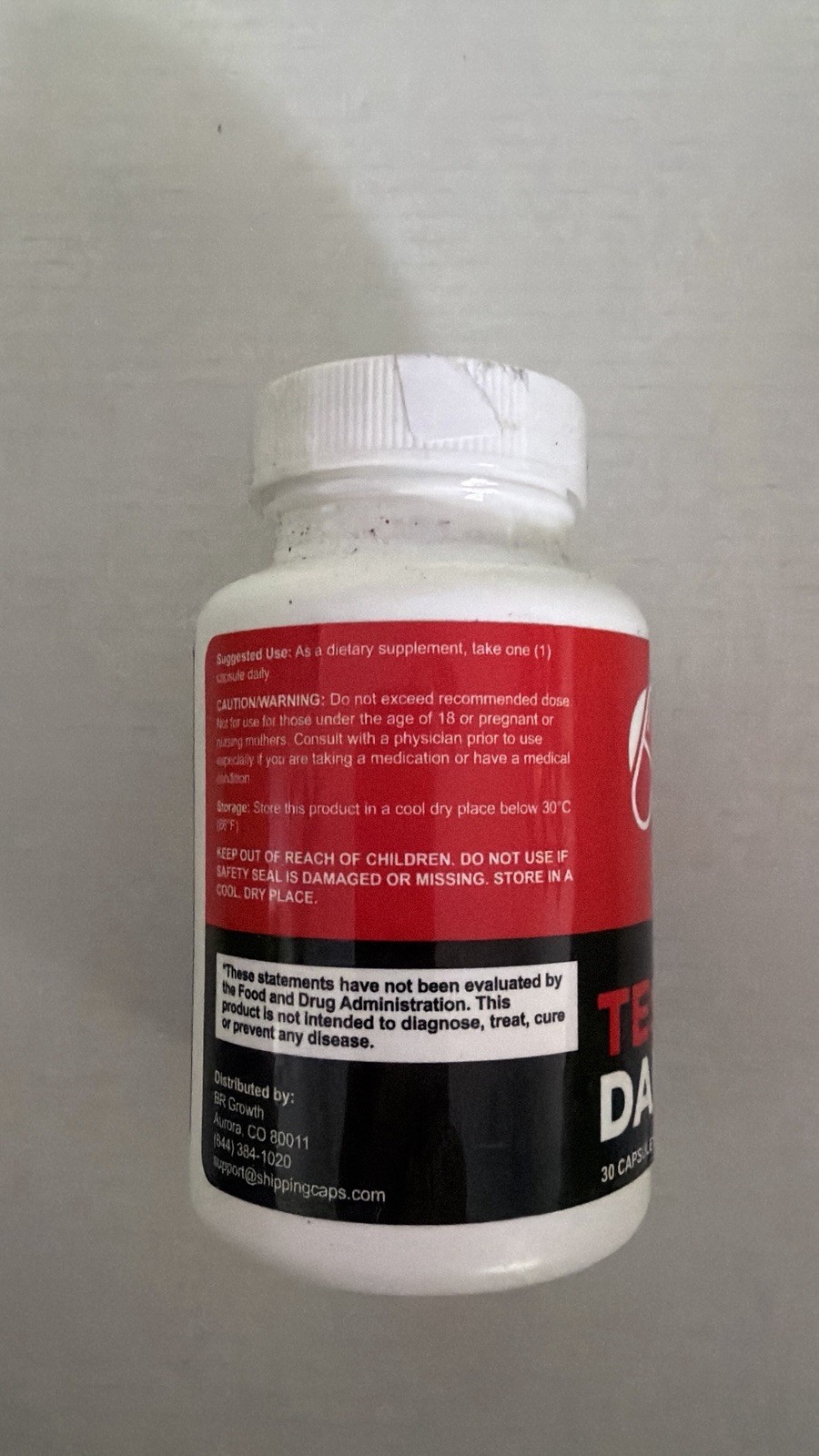 Testo Dark Capsules, Testo Dark Maximum Performance (60 Capsules)..exp. 6/2028