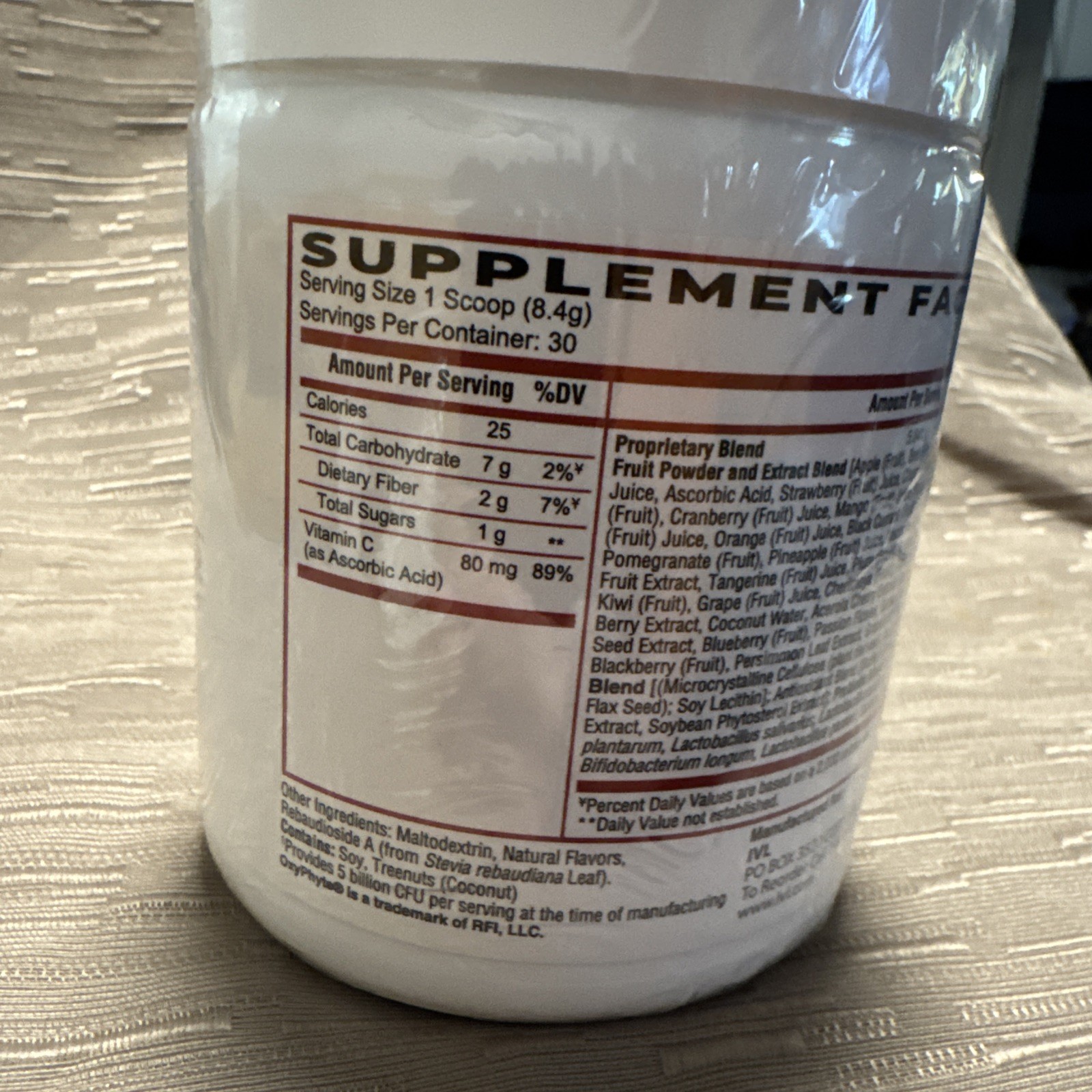 IVL-Phyto Fruits aka Go Ruby Go Super Food Fruit Drink Dietary Supplement Sealed