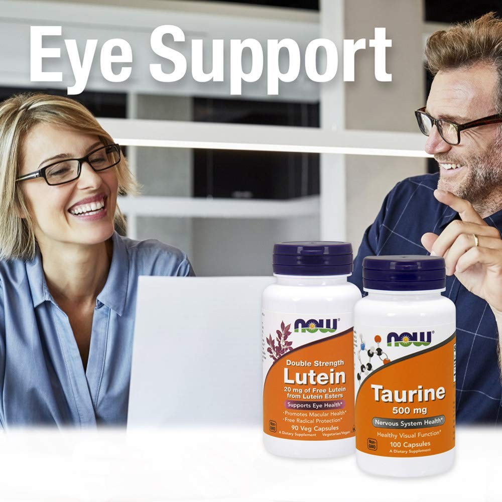 Now Supplements, Lutein & Zeaxanthin with 25 mg 60 Count (Pack of 2)