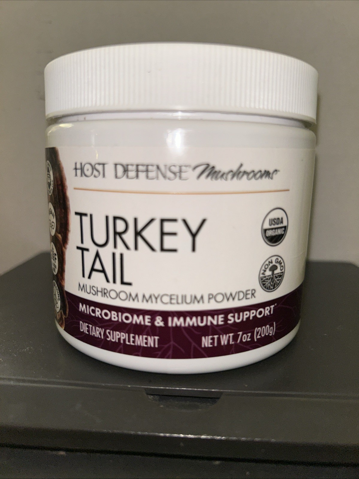 Host Defense Mushrooms Turkey Tail, Powder, 7 Ounces