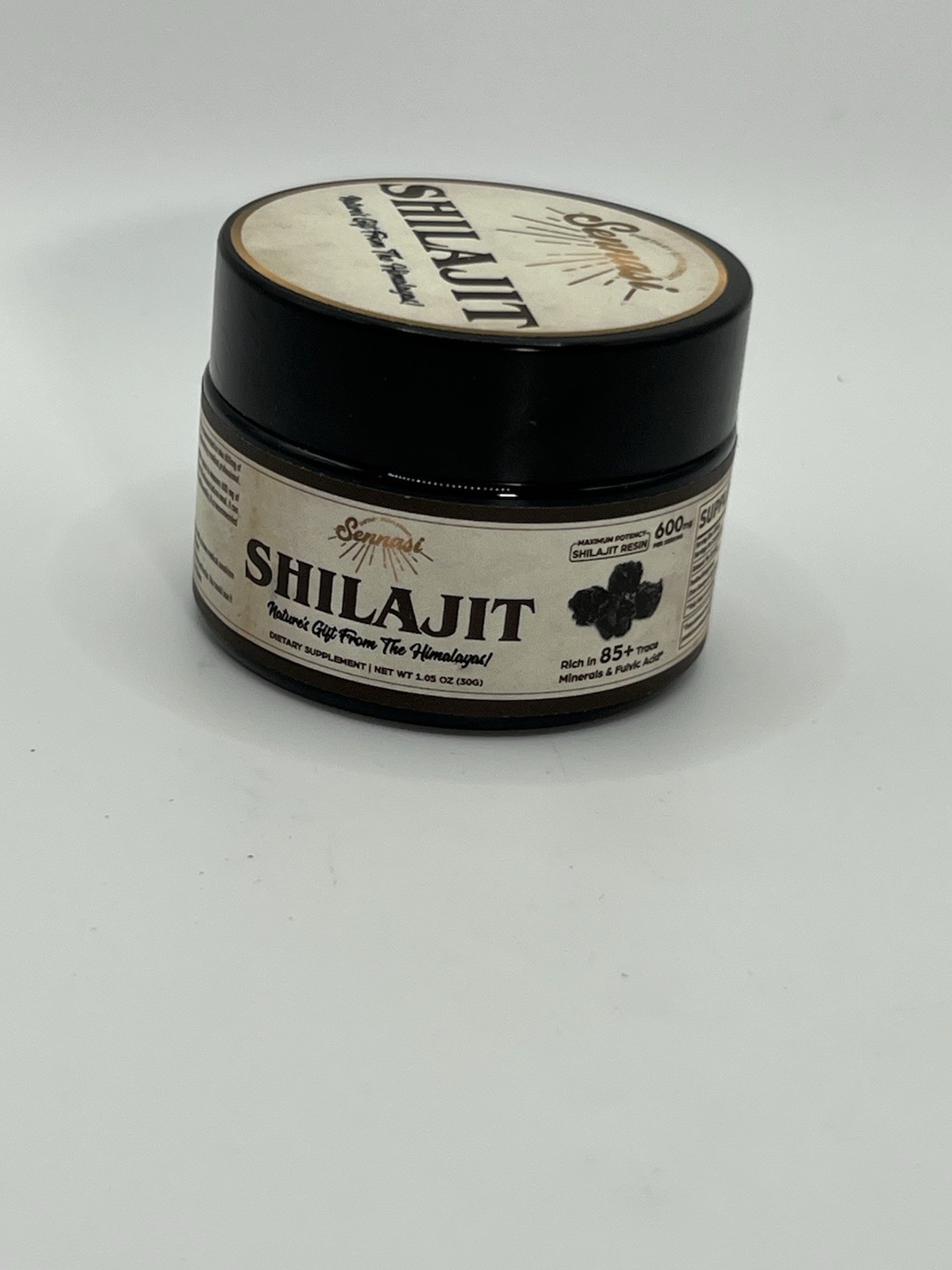Shilajjt Himalayan Dietary Supplement 1.05 Oz Sennasi
