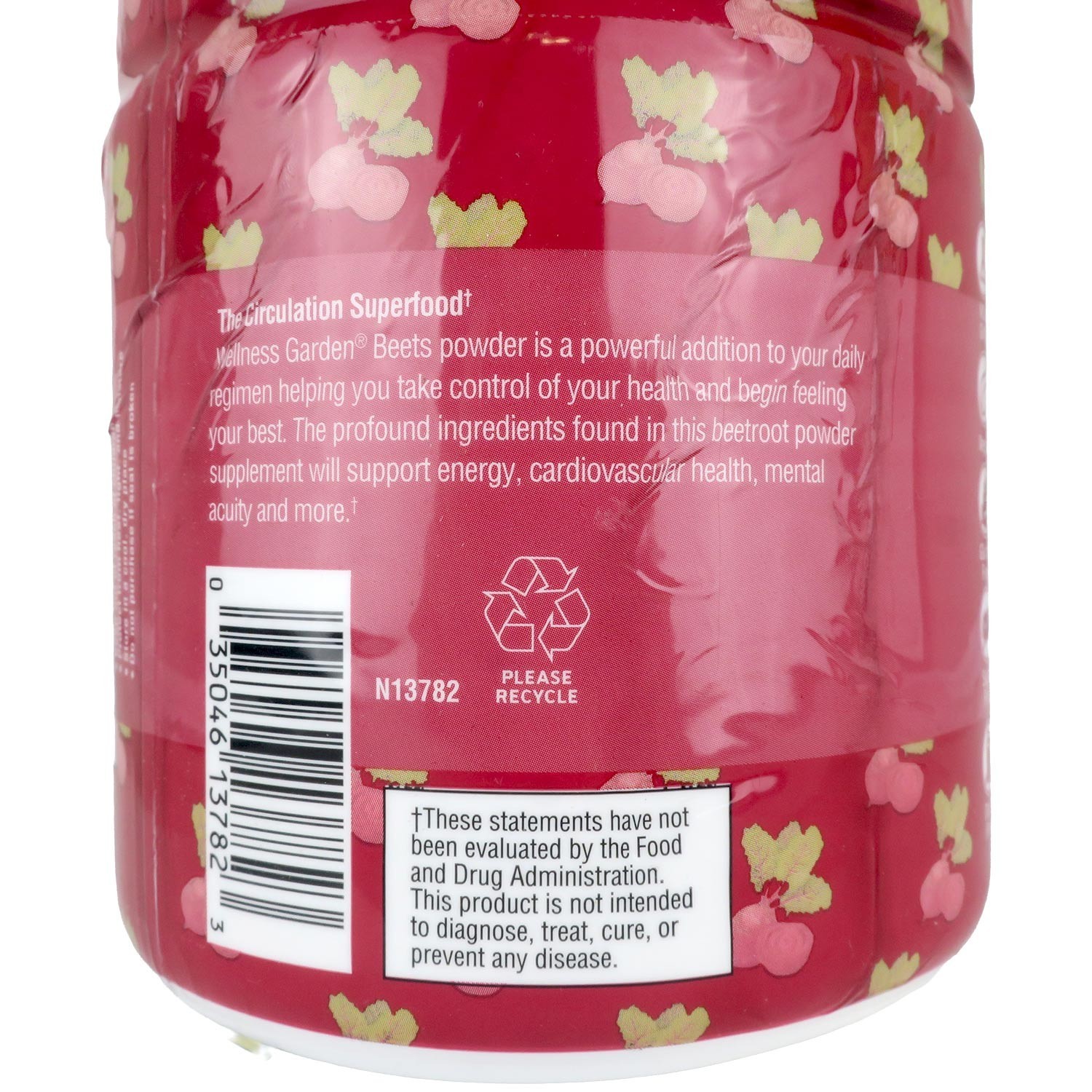 NON GMO Beets Powder Drink Mix Perfect for Smoothie by Wellness Garden Vegan