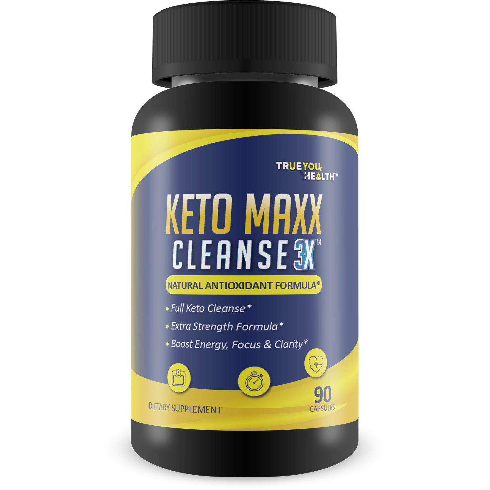 Keto Maxx Cleanse 3X – Keto Friendly Cleanser – 90 Day Supply – Cleanse & Detox