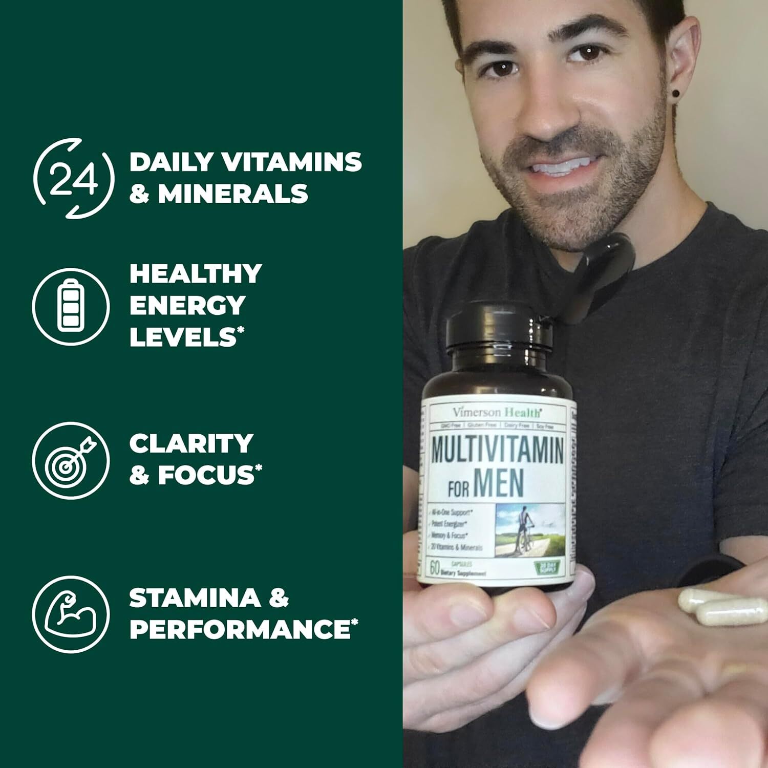 Dailysupplemts for Men – used for muscle mass and energy production