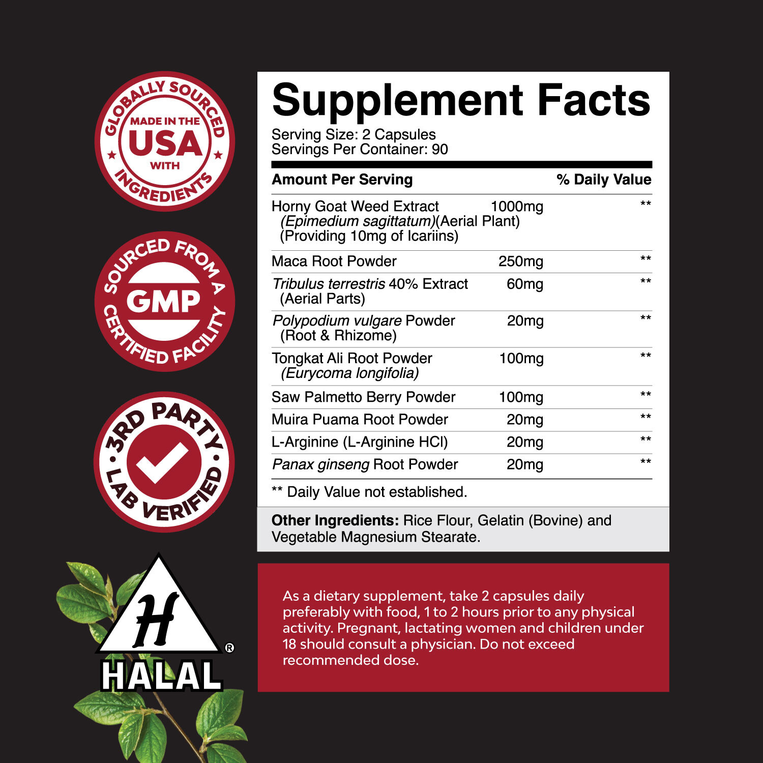 Horny Goat Weed for Male Enhancement – Extra Strength Horny Goat Weed for Men