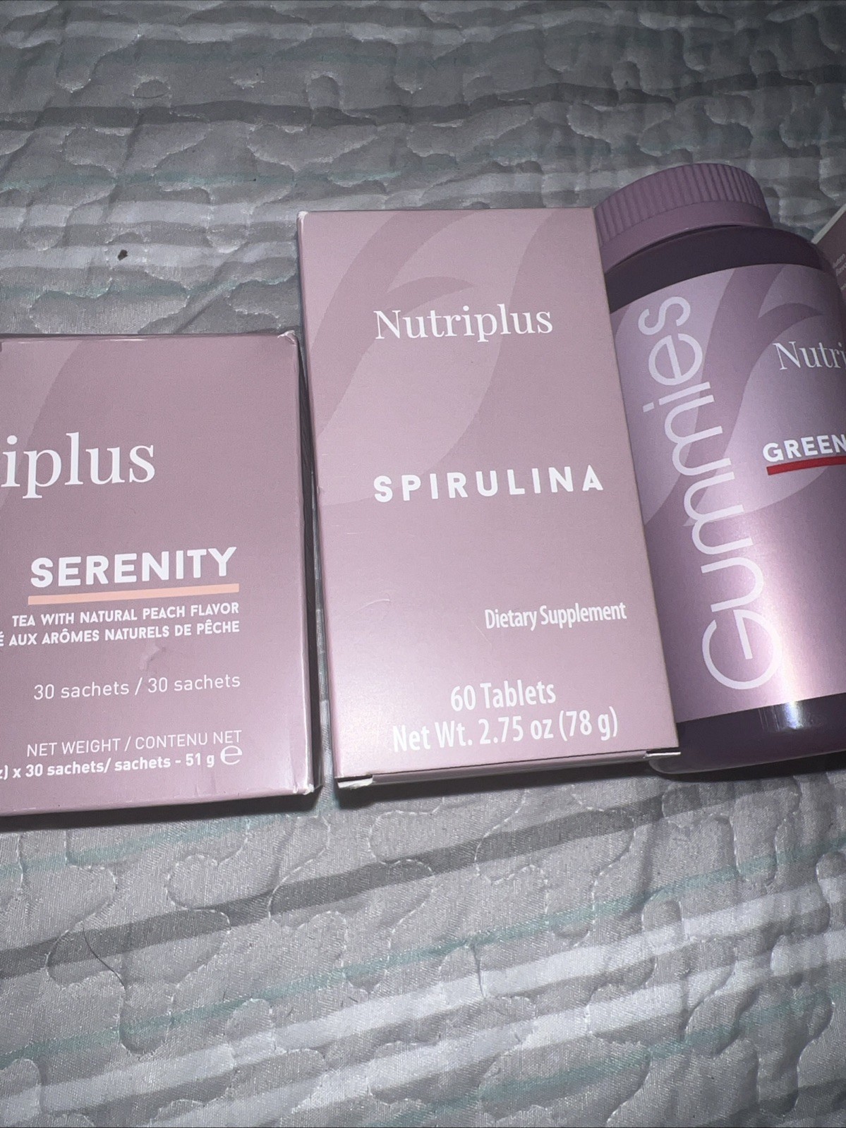 4 Farmasi Products Vegan Coffee Spirulina Tea And Berry Green Gummy