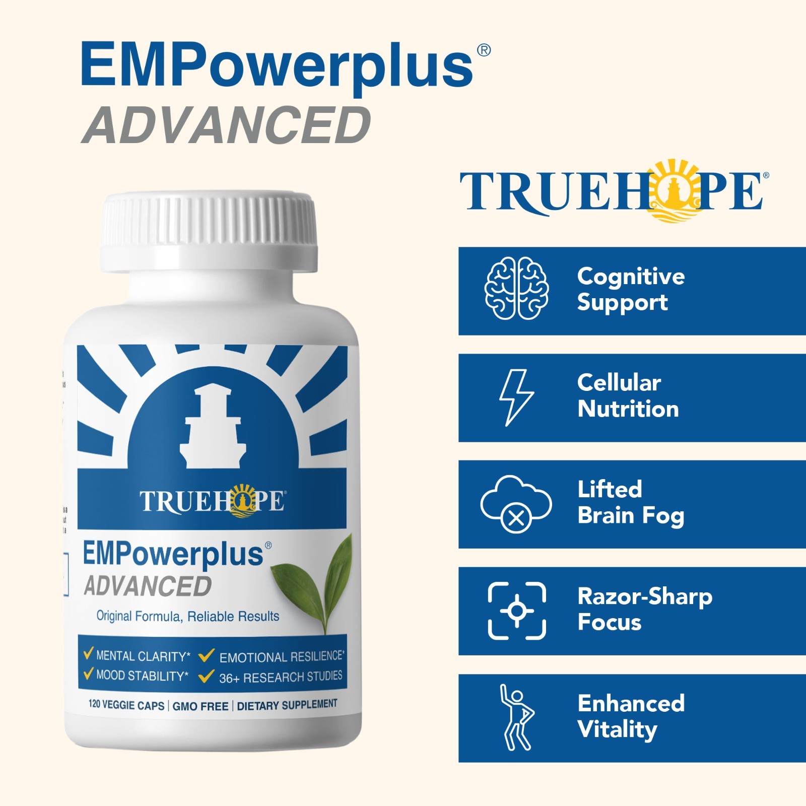 Truehope EMPowerplus Advanced Multivitamin – 2 Pack – 15% OFF (Official Listing)
