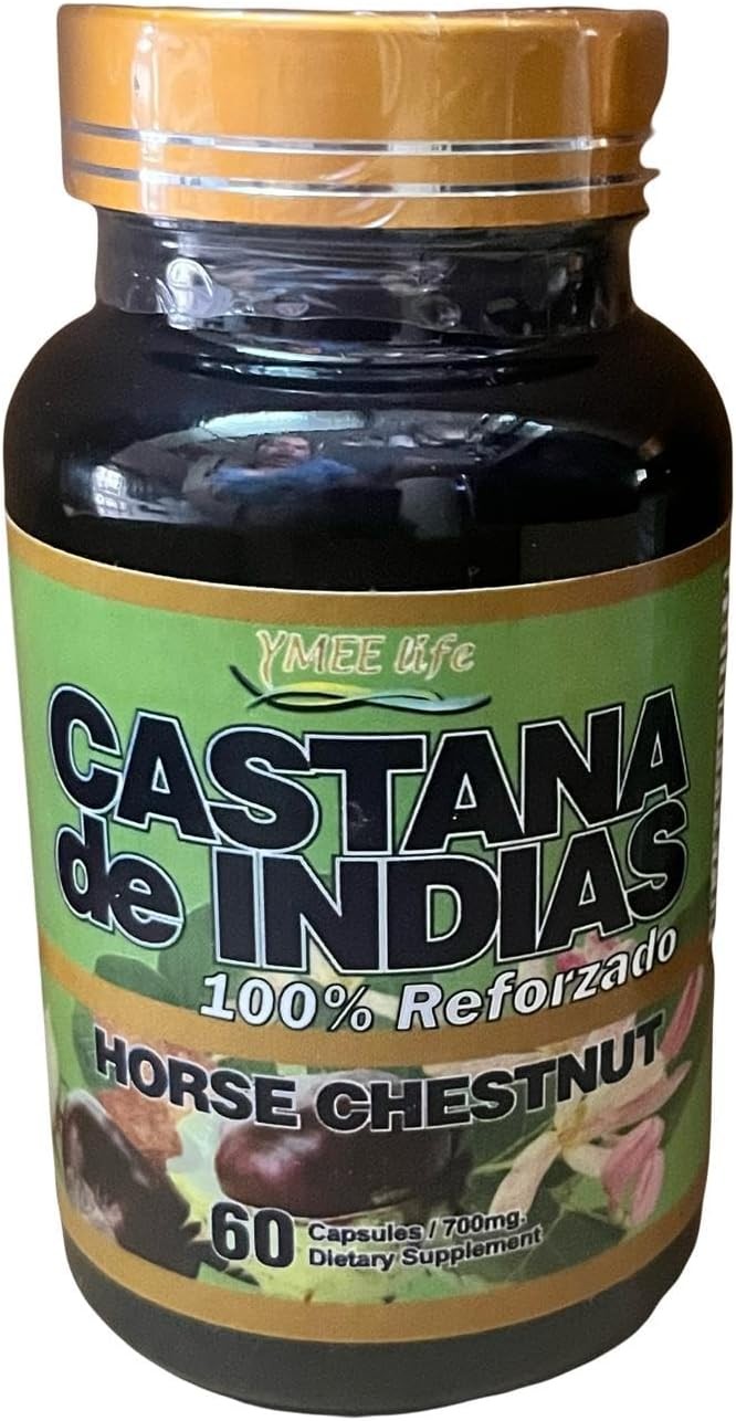 Castaña de Indias 700mg – Horse Chestnut Supplement, 60 Capsules