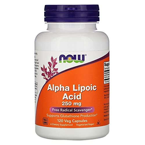 NOW FOODS Alpha Lipoic Acid 250 mg 120 Veg Capsules