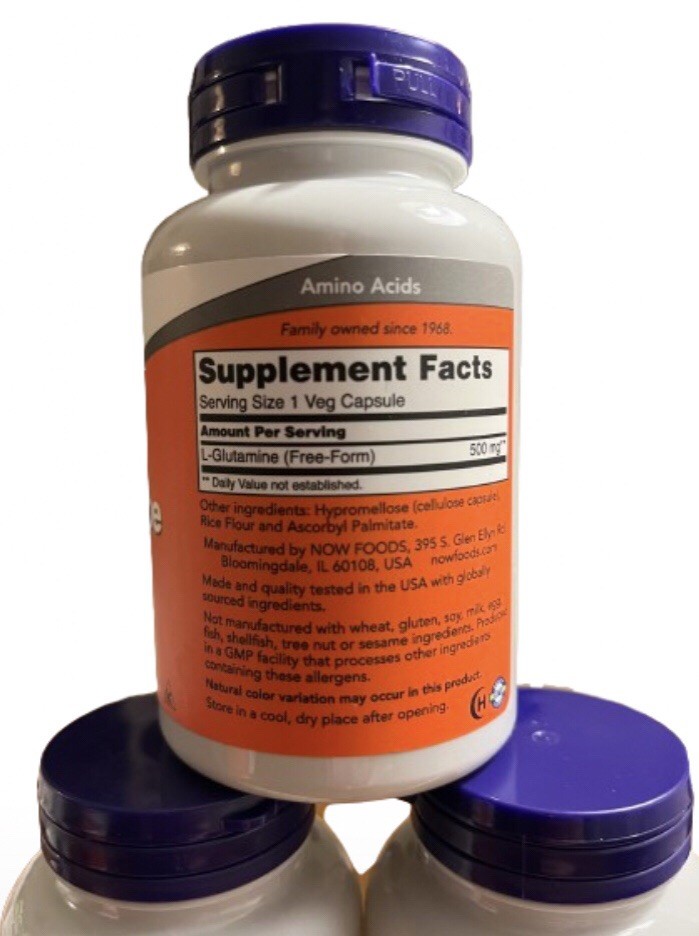 L-Glutamine (500 mg) – 3 pk