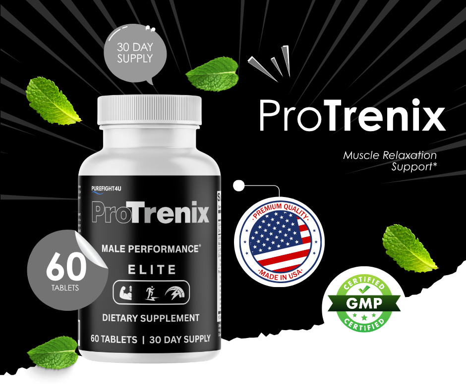 ProTrenix Male Tablets Support for Energy, Vitality & Stamina – 4 Bottles