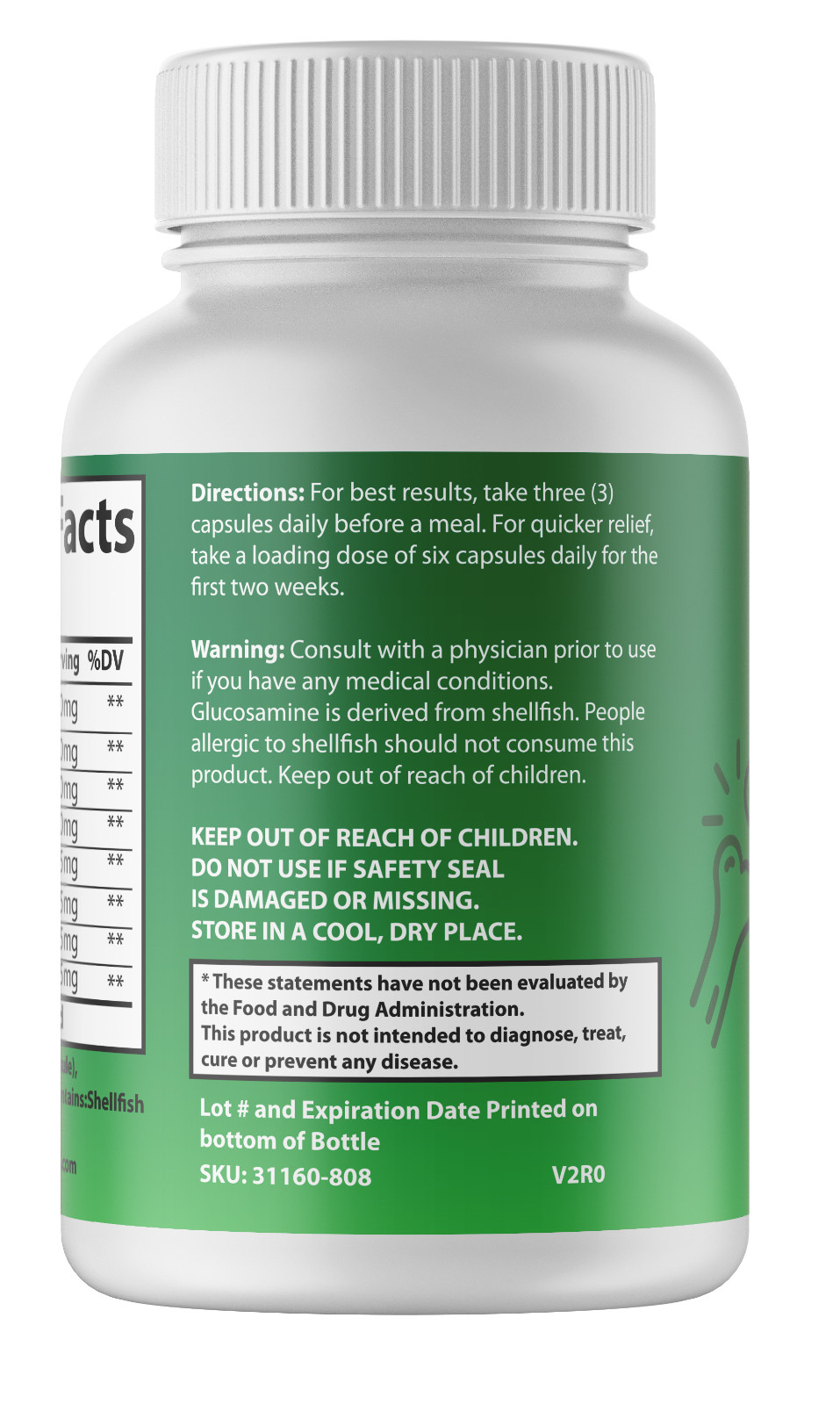 ArthroFlex Advanced – 3 Bottles 180 Capsules