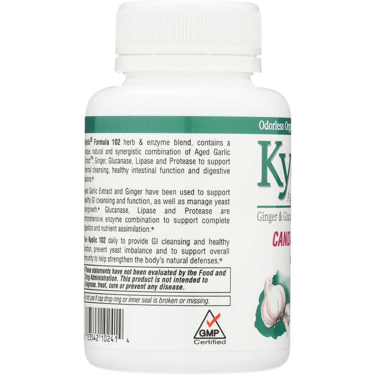 Kyolic Formula 102 Candida Cleanse Digestion Garlic Supplement 100 1 Pack
