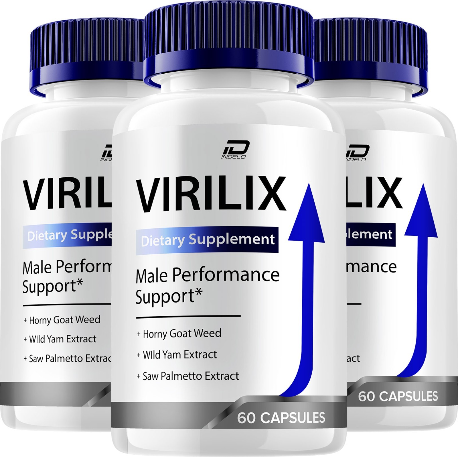 (3 Pack) Virilix for Men Capsules – Virilix Vitamin Complex Pills Energy Support