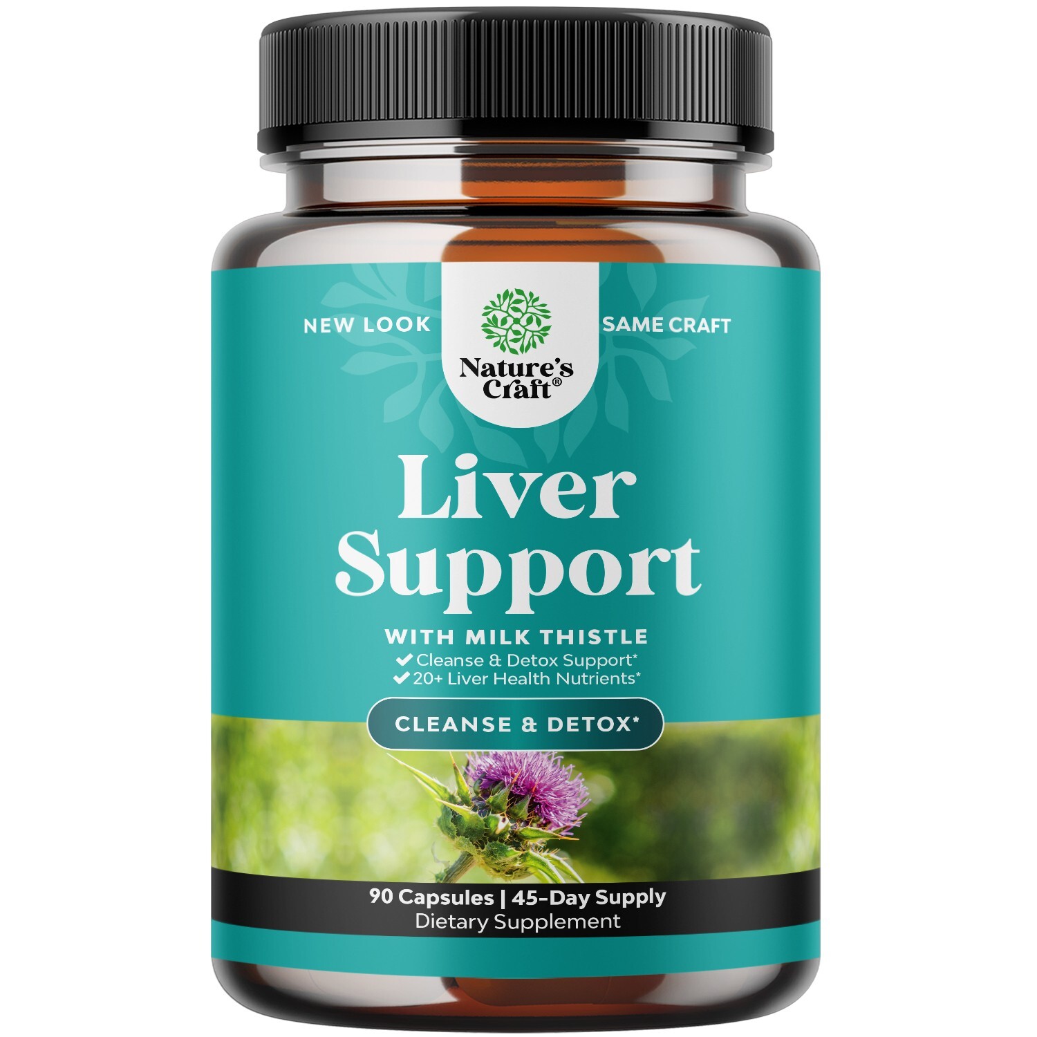 Liver Cleanse Detox & Repair Formula – Herbal Liver Support Supplement