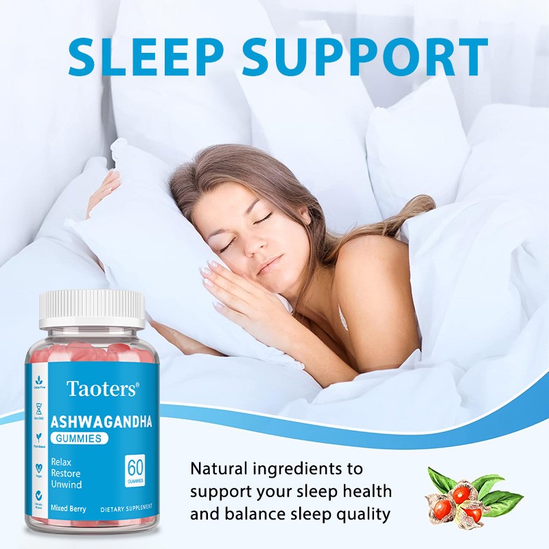 Vegan Herb Root Gummies 300mg for Relaxation,Emotional Balance&Healthy Rest 60CT