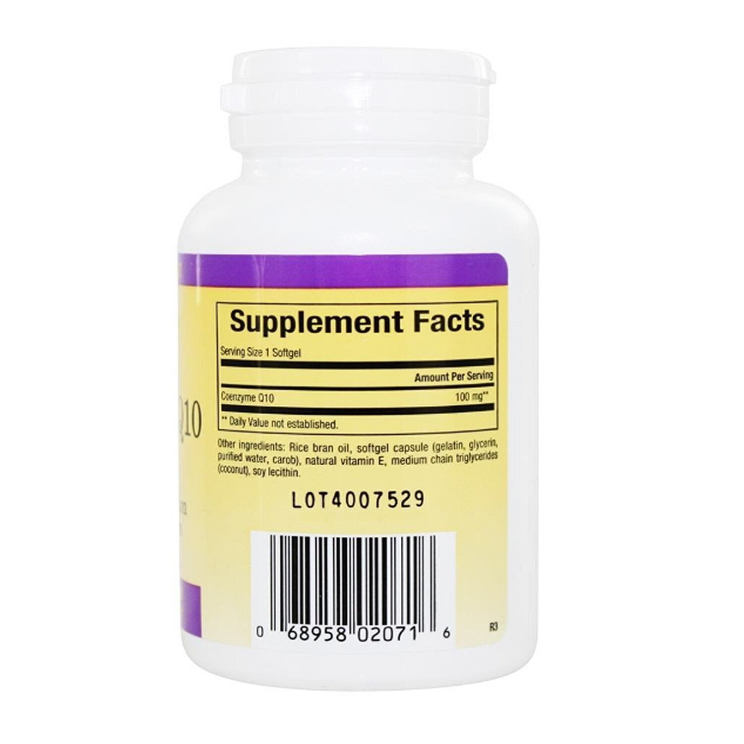 Natural Factors Coenzyme Q10 100mg, 60 + 60 Softgels