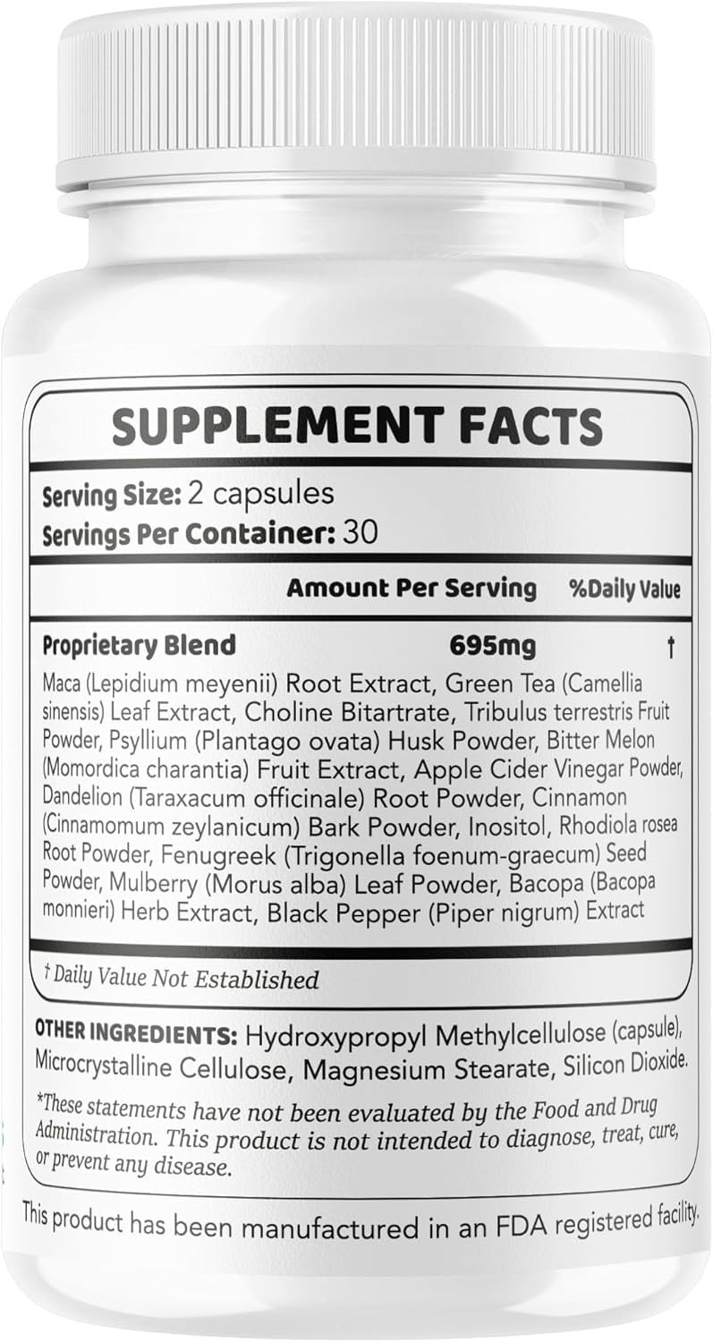 Valdivia NerveGenics 180 Capsules 3 Pack Nerve Support Supplement Made in USA