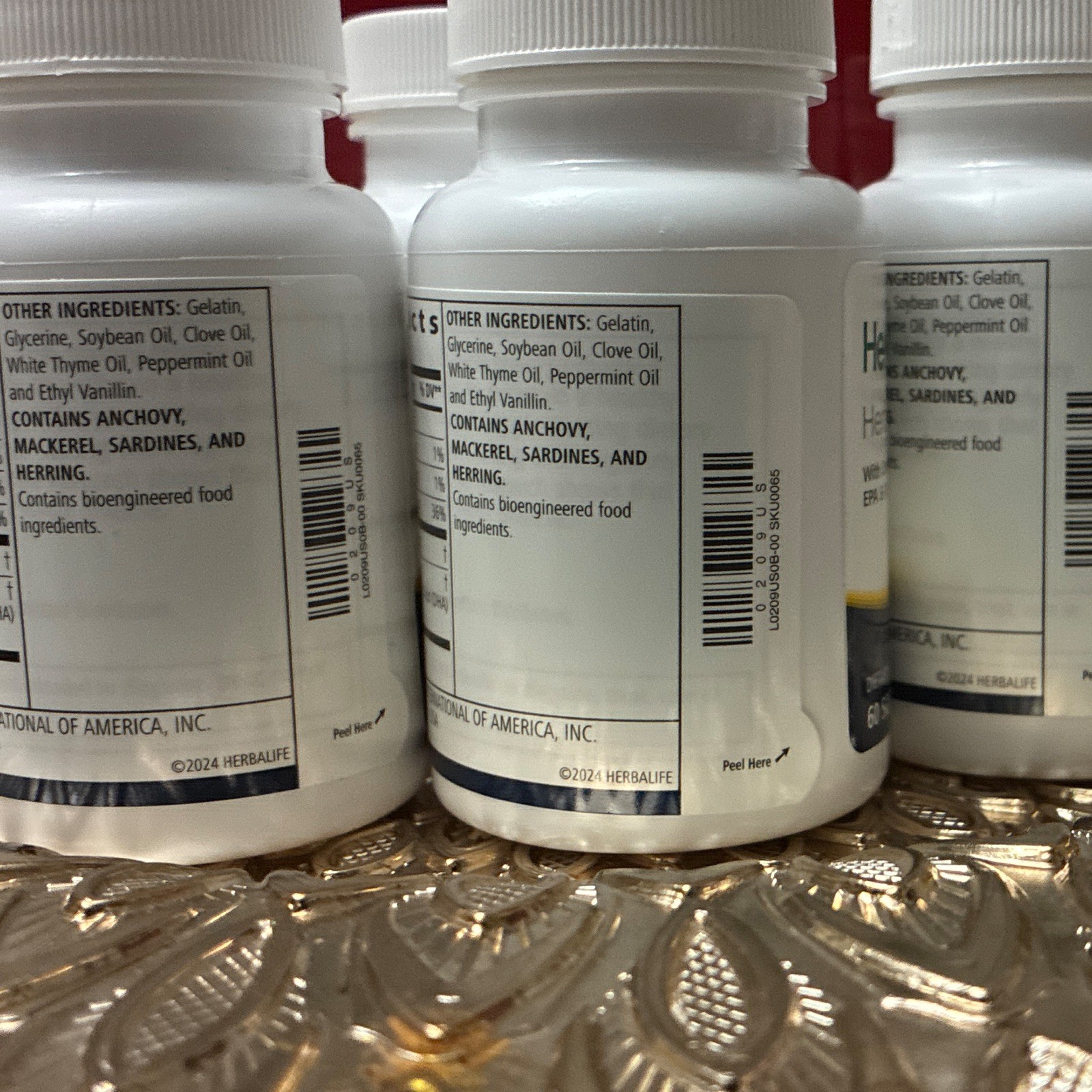 Herbalife Herbalifeline Omega-3 EPA DHA Heart Health Supplement 60 Softgels