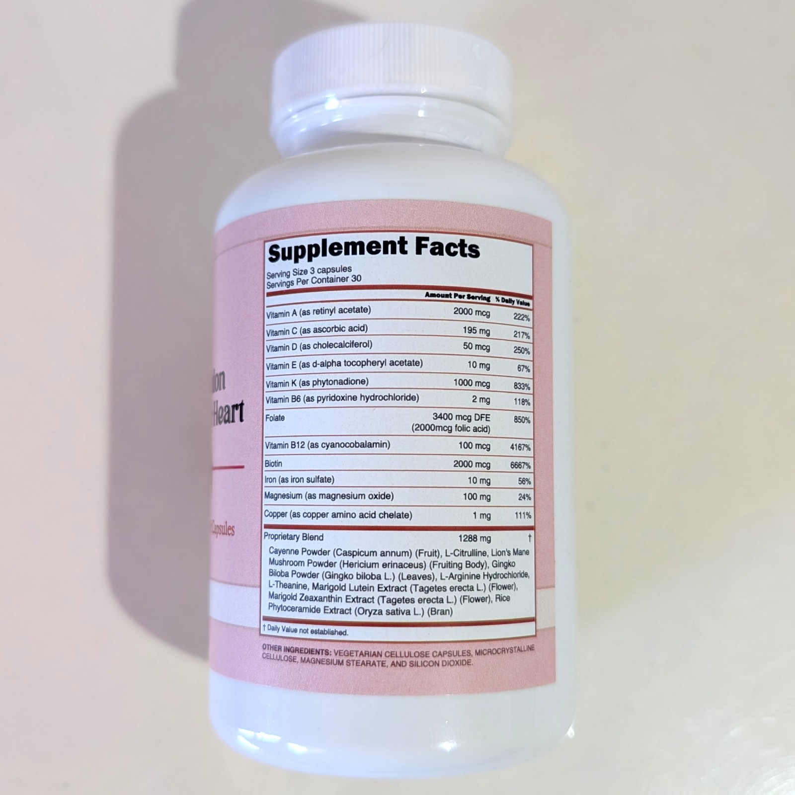 Circulation Healthy Heart Pro Our Best Healthy Blood Flow Supplement Exp 01/2028