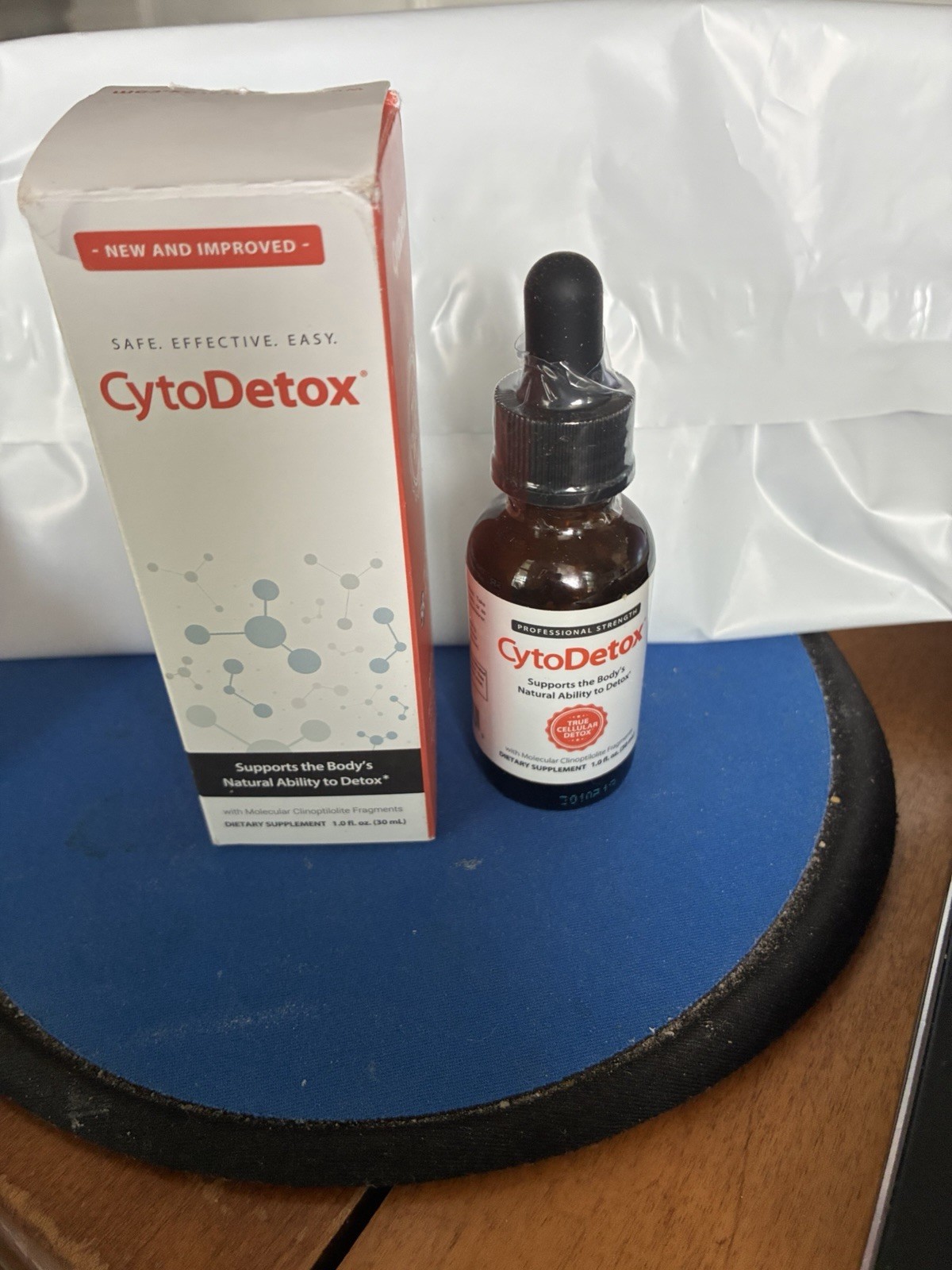 CytoDetox True Cellular Formulas 1 fl oz Detox Supplement NEW IN OPEN BOX- NIB