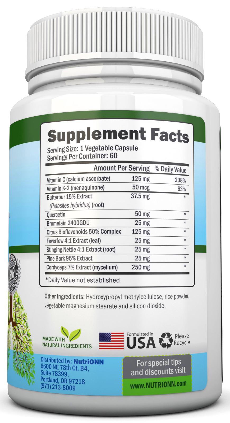 Lung Support – Lung Detox Program – Great for Smokers – Seasonal Comfort Support