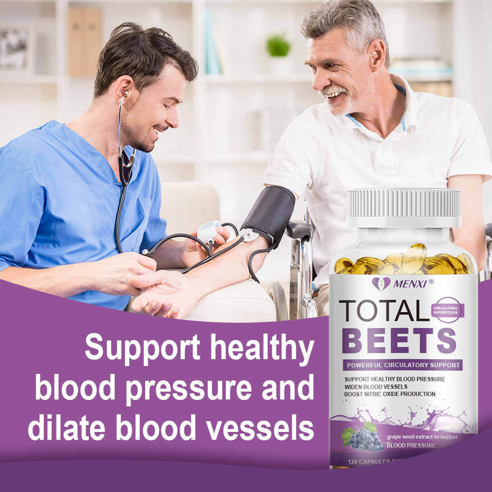 Total Beets Circulation Superfood Beet Root Capsules – Blood Pressure Support