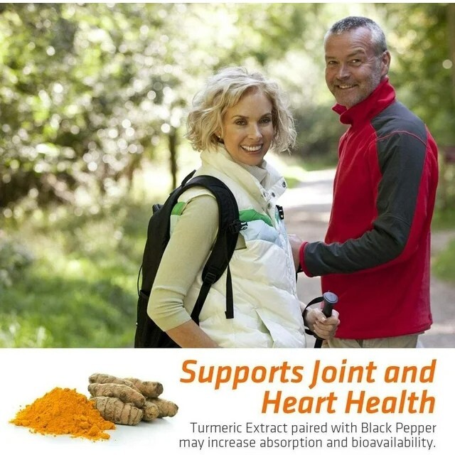 Turmeric Curcumin 2200mg with Ginger & Black Pepper for High Absorption
