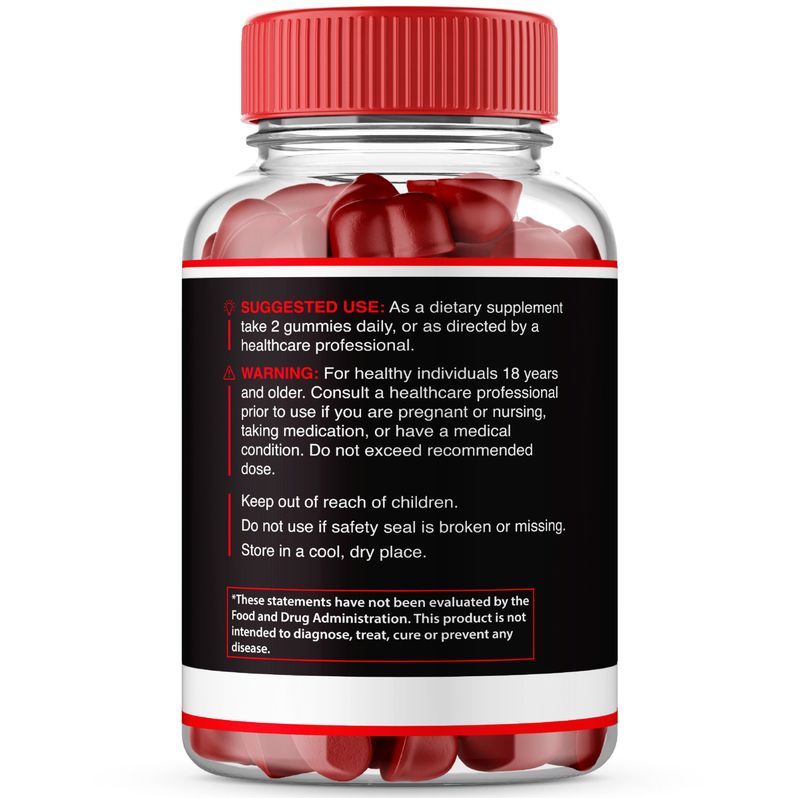 (2 Pack) Vigor Boost X Gummies for Men, Male Performance Gummy (120 Gummies)